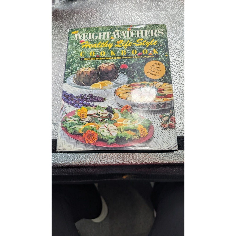 Weight Watcher Healthy LifeStyle Cookbook 1990 Hardcover Personal Choice Program